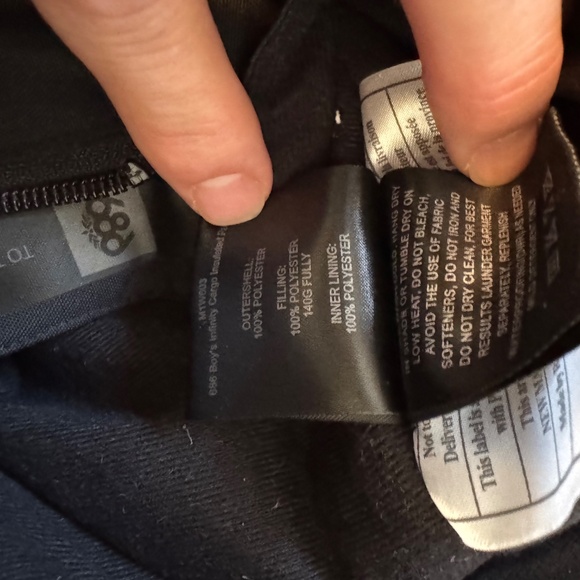 686 Youth Evolution 10K Waterproof Cargo Pocket Snowboard Pants Size S - Picture 6 of 8